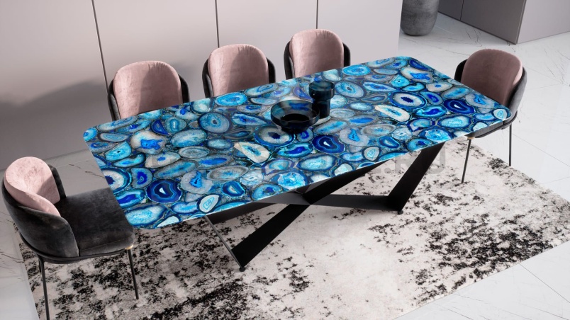 Стол из агата "Астра" на заказ