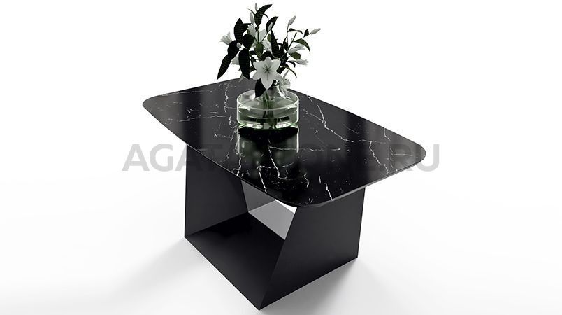 Журнальный столик из гранита "Оригами" на заказ