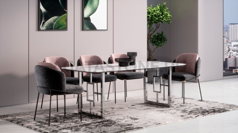 Стол из гранита "Витраж" на заказ