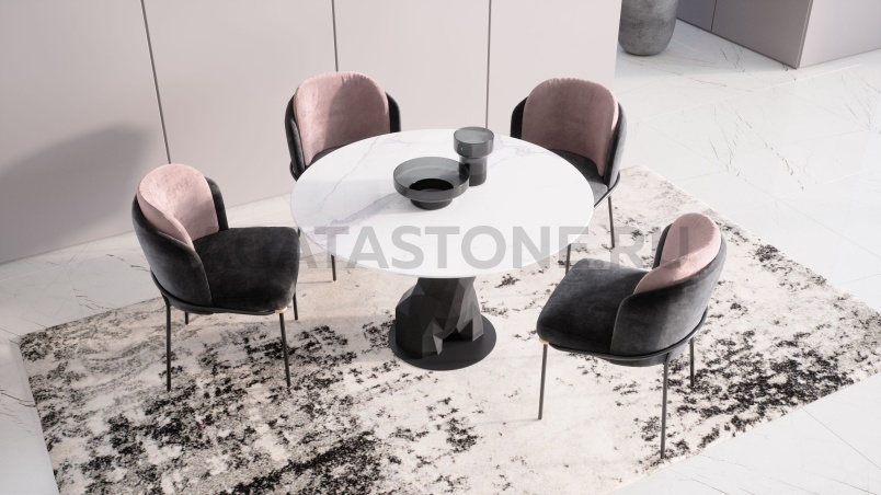 Стол из мрамора "Венера" на заказ