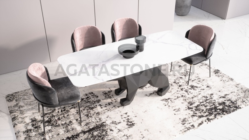 Стол из искусственного камня "Bear" на заказ