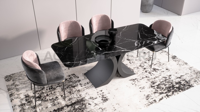 Стол из мрамора "Butterfly" на заказ