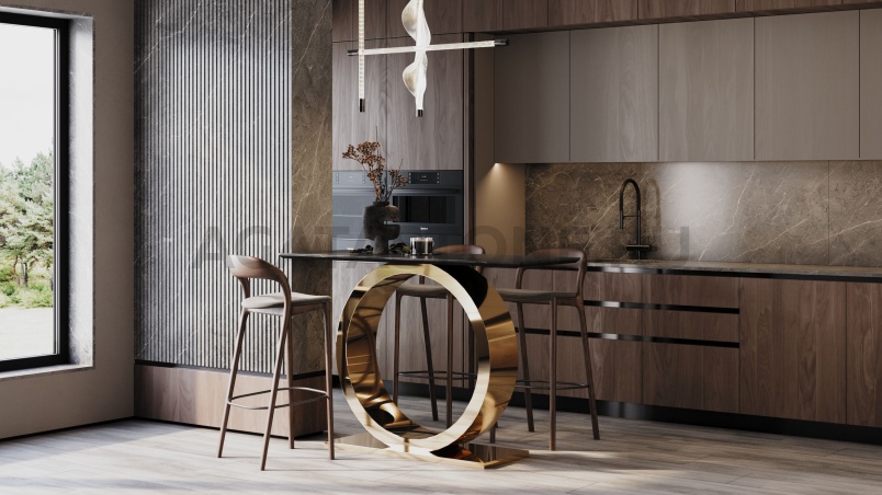 Барная стойка из керамогранита "Cosmo" на заказ