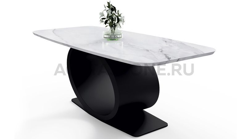 Стол из мрамора "Рино" на заказ