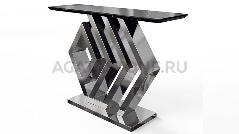 Консоль из керамогранита "Меандр" на заказ