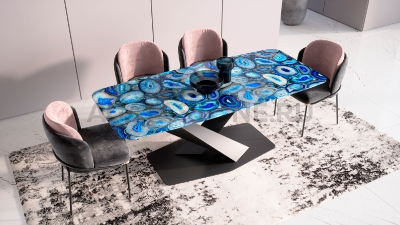 Стол под агат "Вега" на заказ