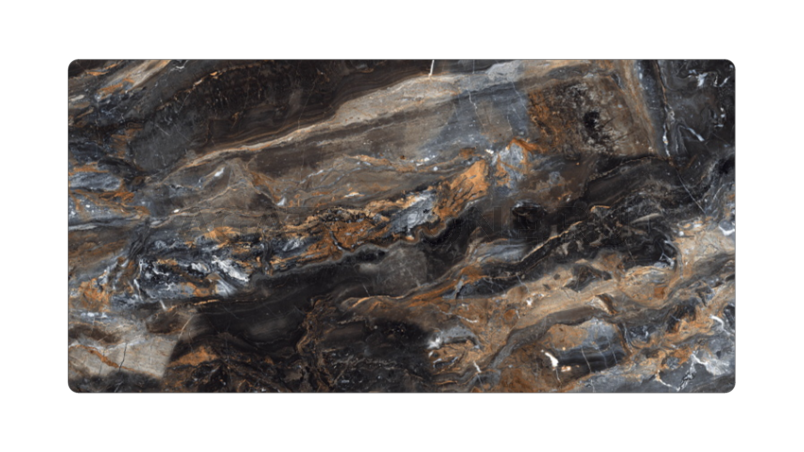 Столешница Lawa Nero 200x100 на заказ