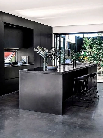 Столешницы из искусственного камня для барной стойки - пример выполнения