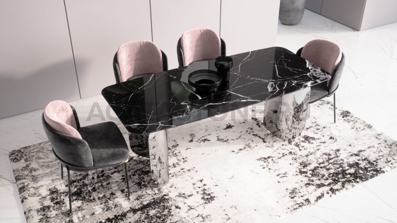 Стол из искусственного камня "Oscar" на заказ