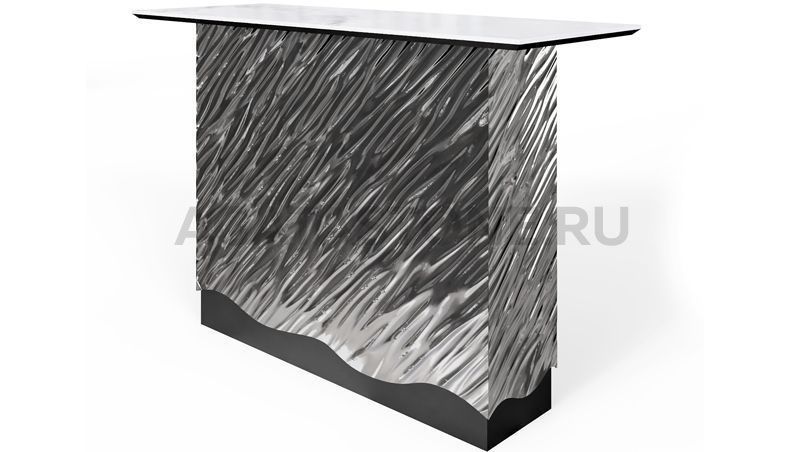 Барная стойка из натурального камня "Hard Wather" на заказ