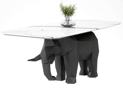 Стол из керамогранита "Сафари"