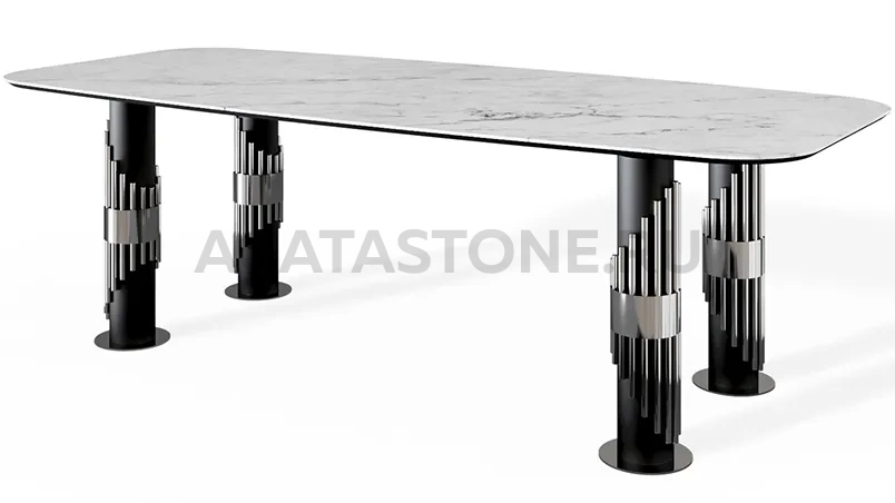 Стол из мрамора "Артемида" на заказ