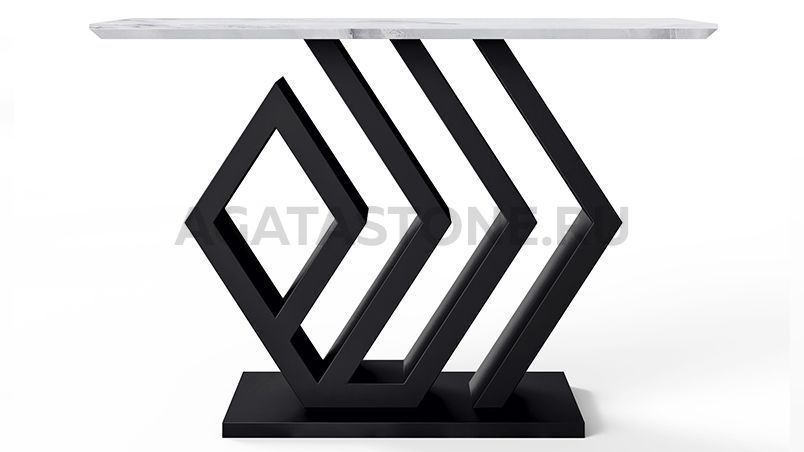 Консоль из натурального камня "Меандр" на заказ