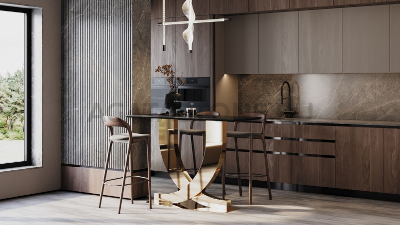 Барная стойка из керамогранита "Alea" на заказ