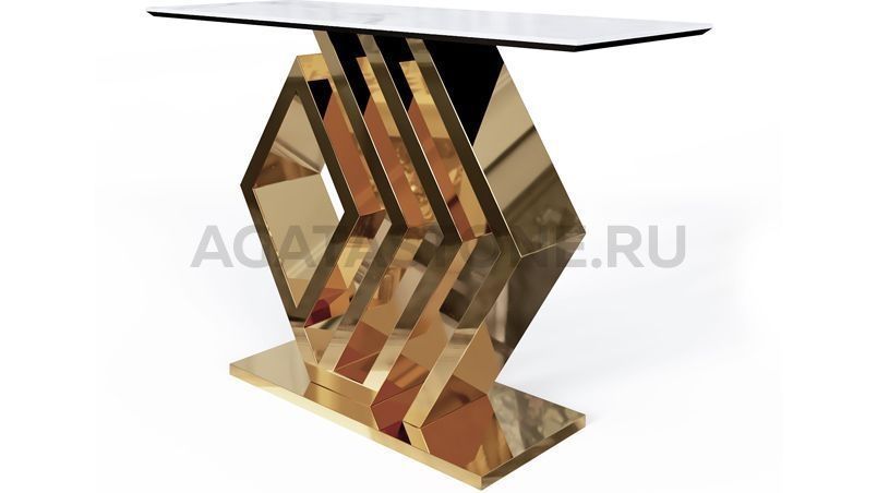 Барная стойка из натурального камня "Меандр" на заказ