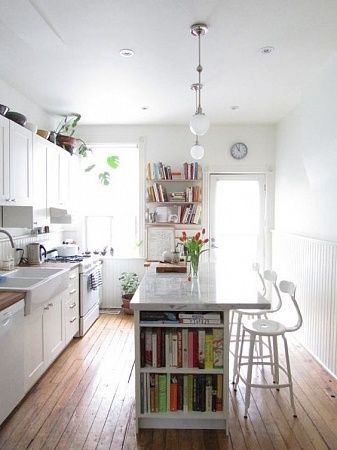 Кухонные столешницы из натурального камня - пример выполнения