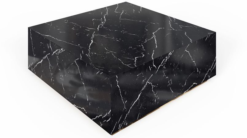 Стол журнальный из керамогранита "Emerald" на заказ