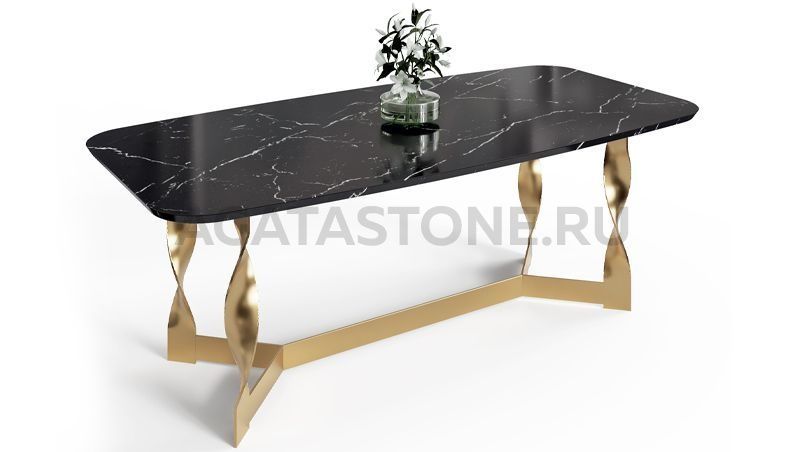 Стол из мрамора "Pliet" на заказ