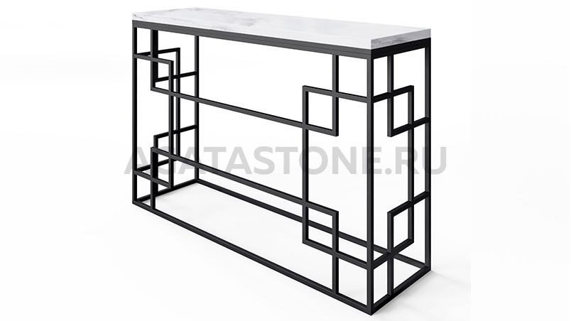 Консоль из керамогранита "Аркада" на заказ