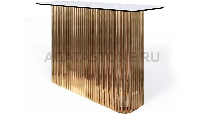 Барная стойка из керамогранита "Piano" на заказ