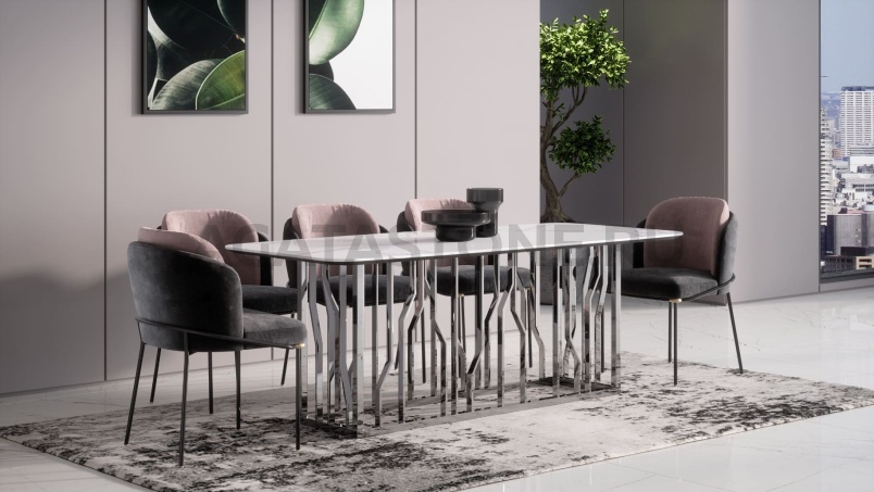 Стол из агата "Гетсби" на заказ