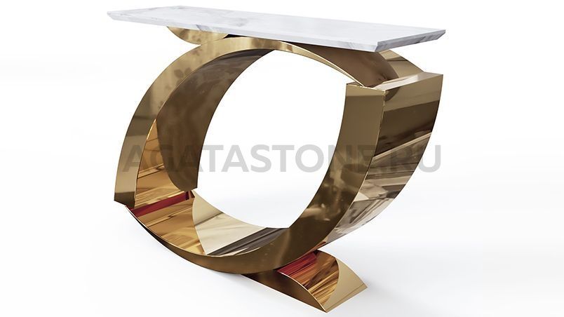 Консоль из керамогранита "Glance" на заказ