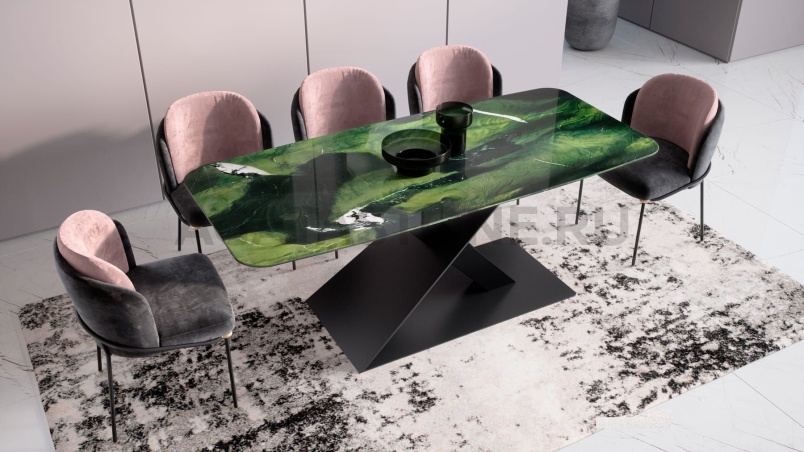 Стол из искусственного камня "Экскалибур" на заказ