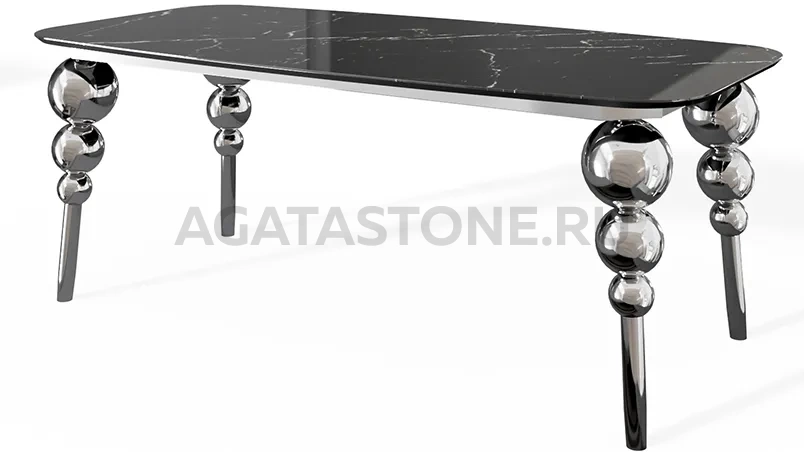 Стол из мрамора "Баккара" на заказ