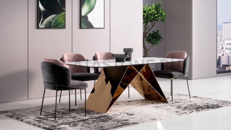 Стол из мрамора "Premier" на заказ