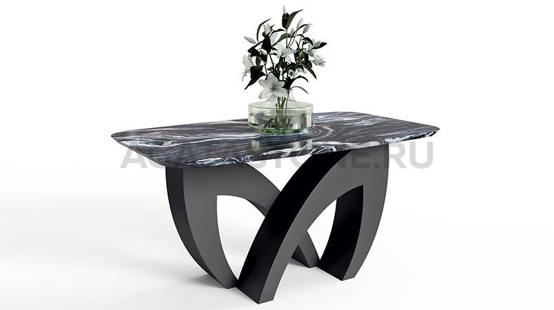 Журнальный столик из мрамора "Franco Fox" на заказ