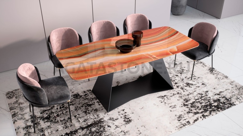 Стол под оникс "Зета" на заказ
