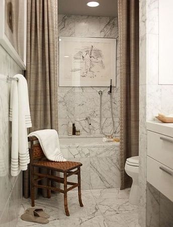 Облицовка пола натуральным камнем - пример выполнения