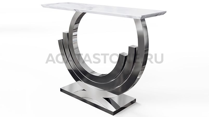 Консоль из керамогранита "Moon" на заказ