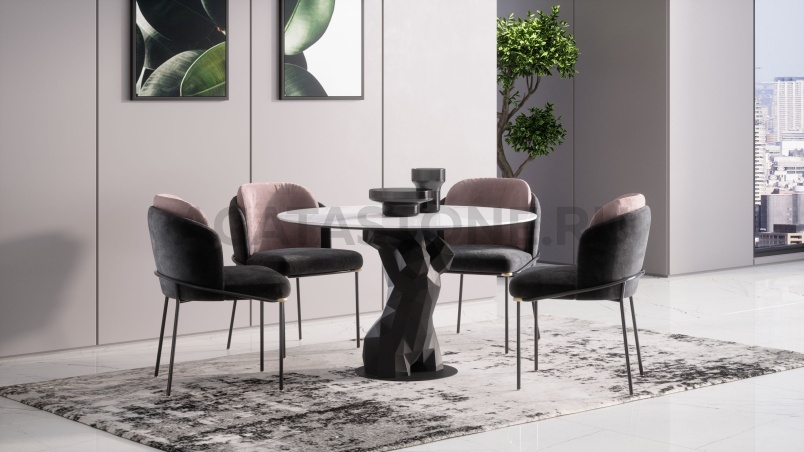 Стол из мрамора "Венера" на заказ