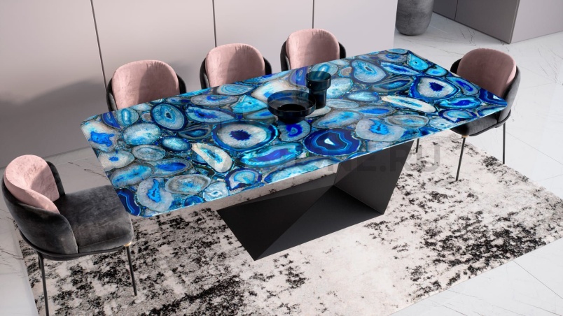 Стол под агат "Сигма" на заказ