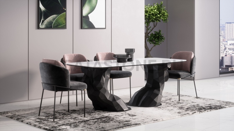 Стол из мрамора "Венера" на заказ