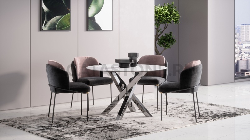 Стол из оникса "Квадро" на заказ