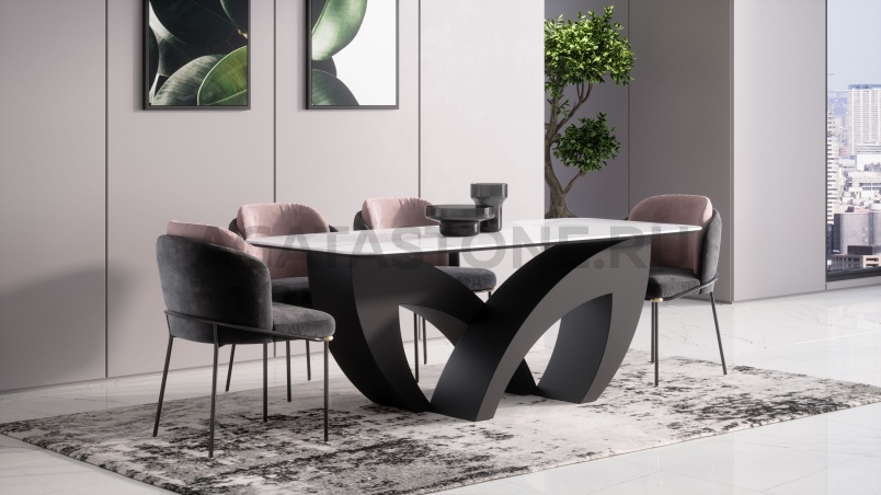 Стол из искусственного камня "Franco Fox" на заказ