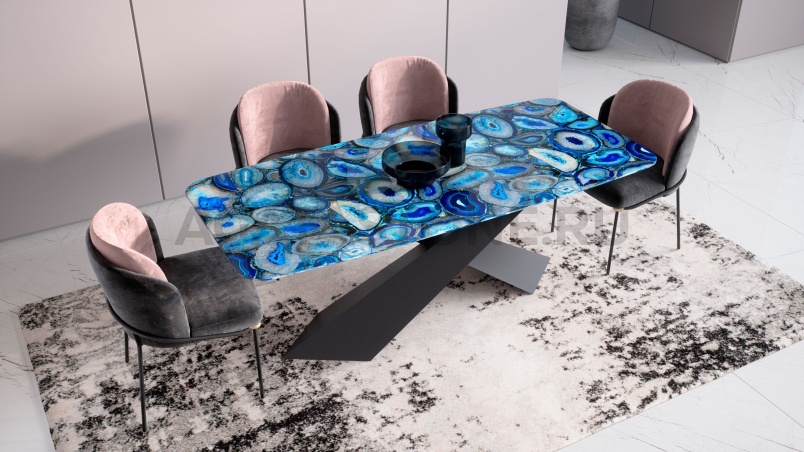 Стол из искусственного камня "Стела" на заказ