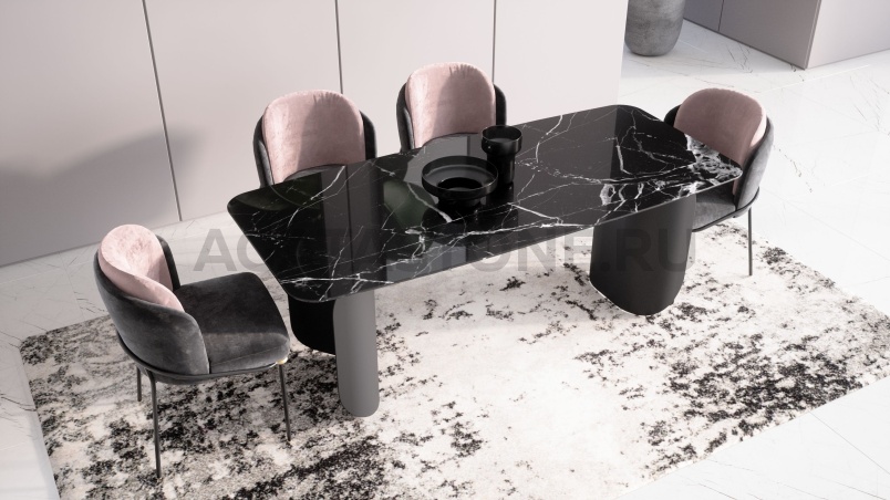 Стол из искусственного камня "Oscar" на заказ