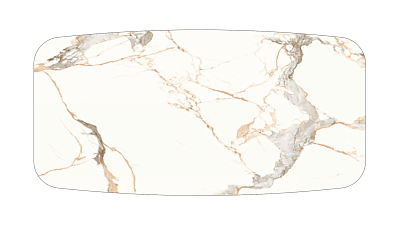 Столешница Statuario Gold 210x110