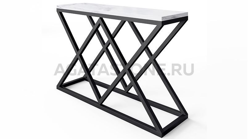 Консоль из керамогранита "Radiant" на заказ