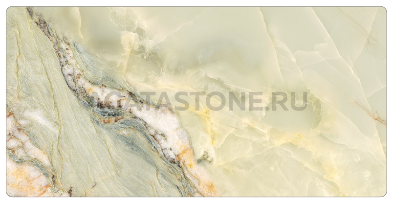 Столешница Onyx Emerald Exotic 160x80 на заказ