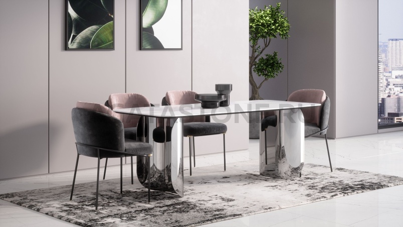 Стол из искусственного камня "Oscar" на заказ