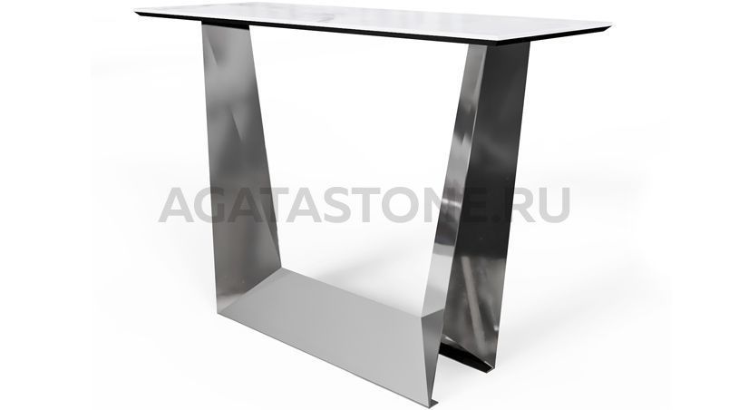 Барная стойка из керамогранита "Оригами" на заказ