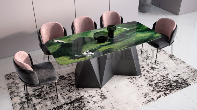 Стол из мрамора "Стоун" на заказ