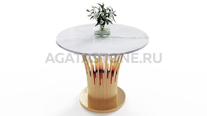 Стол из искусственного камня "Crown" на заказ