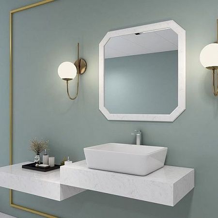 Раковины с щелевым сливом из керамогранита - пример выполнения