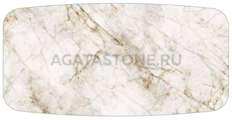 Столешница Cuarzo Reno Pulido 180x90 на заказ