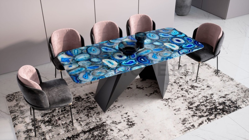 Стол под агат "Мозаика" на заказ